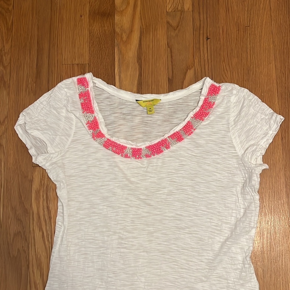 Banana Republic Milly Collection T-Shirt - Picture 3 of 11